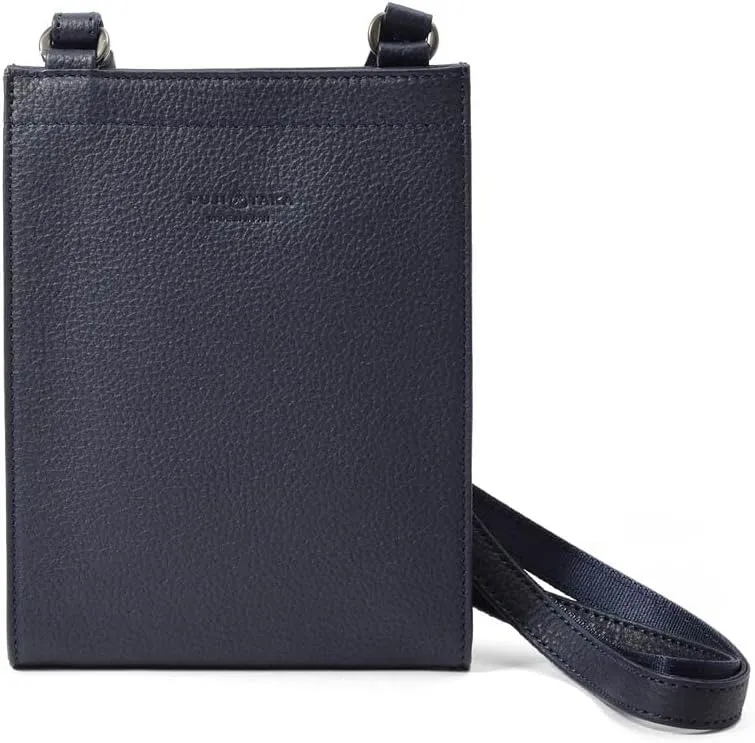 Genuine Leather Shoulder Bag, Made In Japan, No.664103