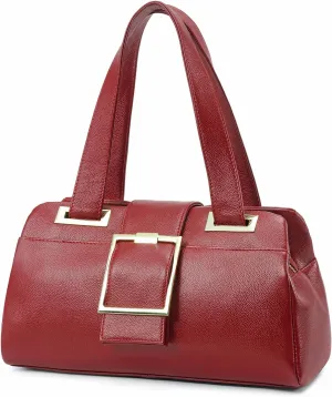 Genuine Leather Tote Handbag Purse CrossBody Bag Patent Leather Shoulder Bag Fashion Leopard Print for Women