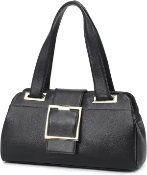 Genuine Leather Tote Handbag Purse CrossBody Bag Patent Leather Shoulder Bag Fashion Leopard Print for Women