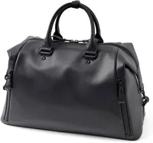 Genuine Leather Traveling Bag Locus, Made In Japan, No.672301
