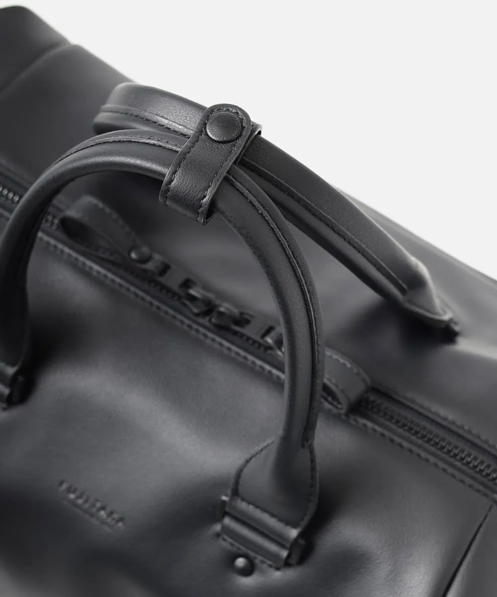 Genuine Leather Traveling Bag Locus, Made In Japan, No.672301