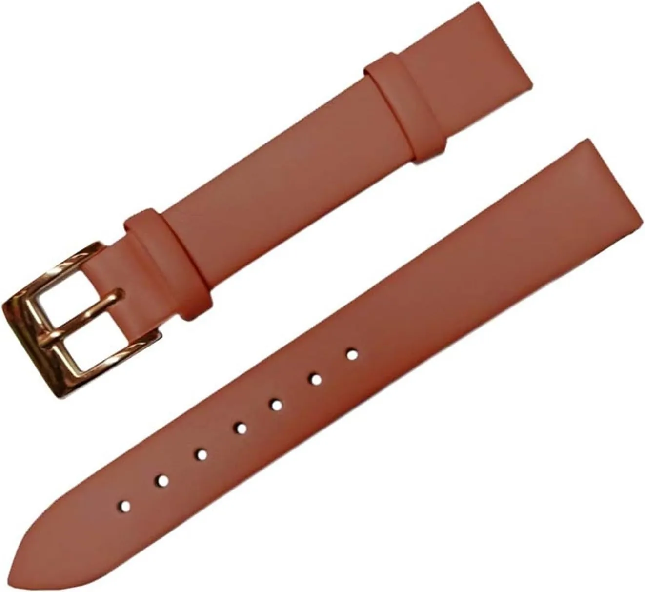 Genuine Leather Watch Strap Solid Color Watch BandFor Men And Women 12mm 14mm 16mm 18mm 20mm 22mm