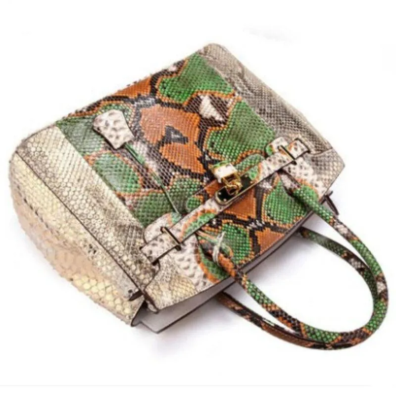 GENUINE PYTHON HANDBAG