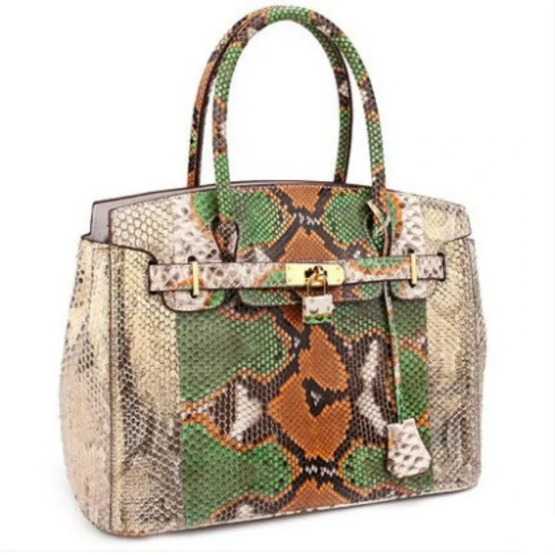 GENUINE PYTHON HANDBAG