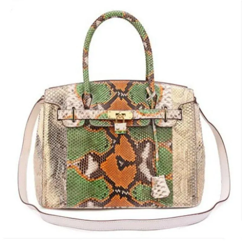 GENUINE PYTHON HANDBAG