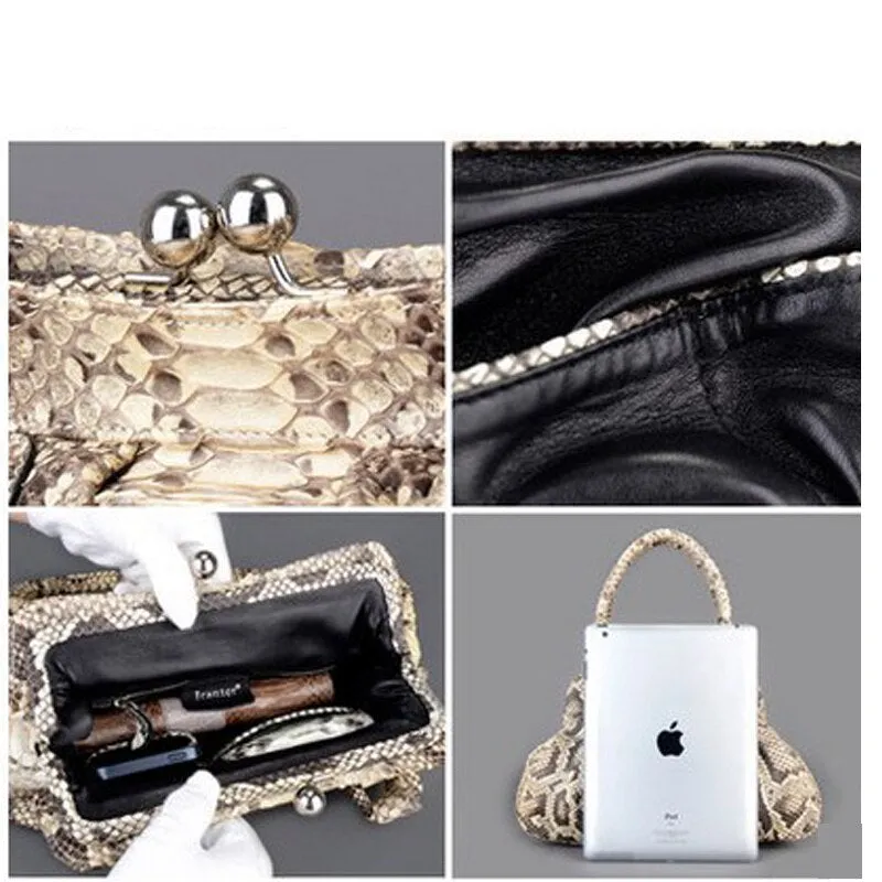 GENUINE PYTHON HANDBAG