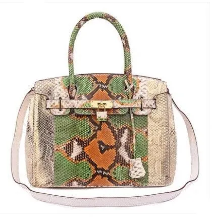 GENUINE PYTHON HANDBAG