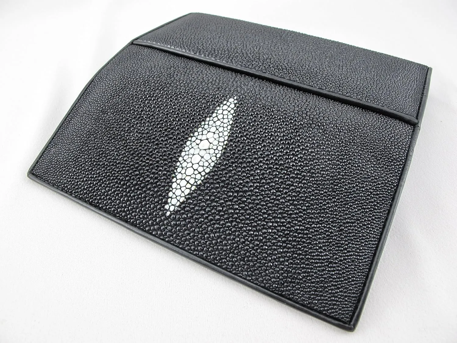 Genuine Stingray Skin Leather Women's Clutch Wallet Purse