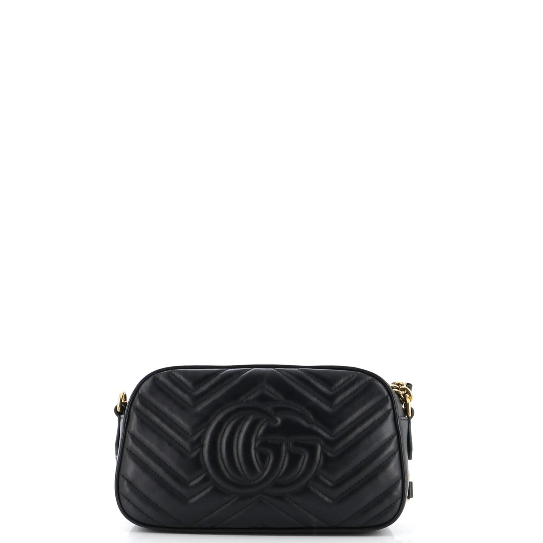 GG Marmont Shoulder Bag Embellished Matelasse Leather Small
