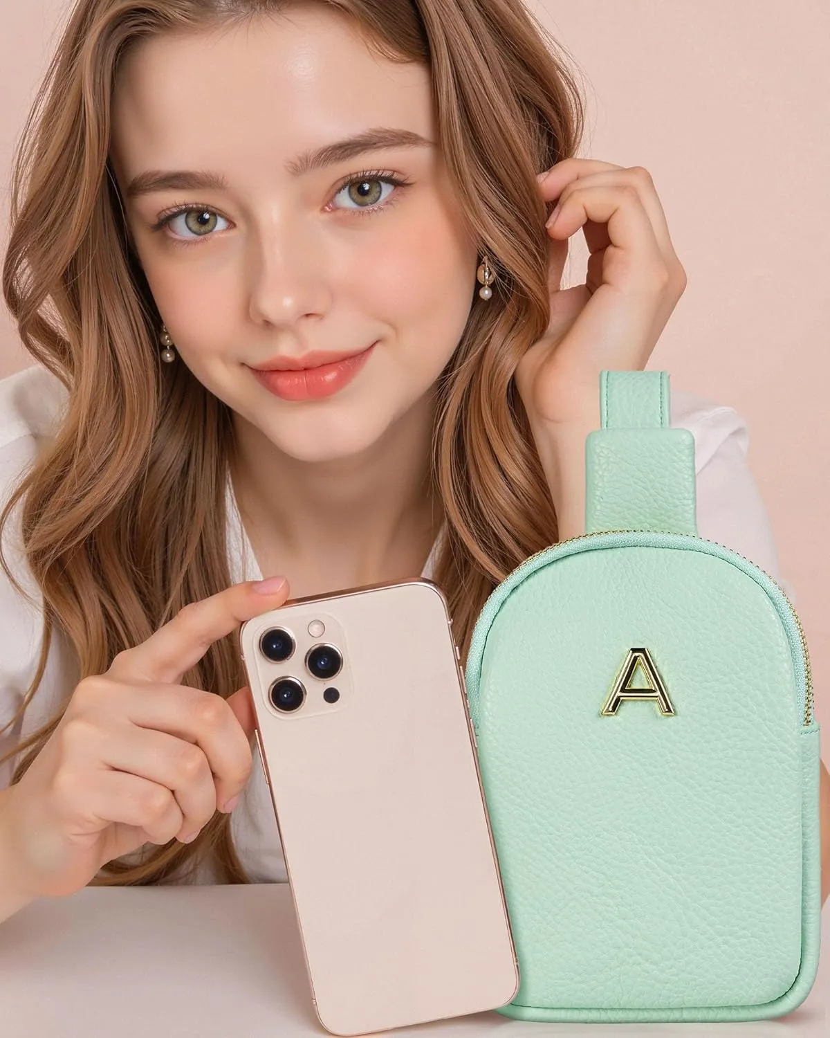 Gifts for 8 9 10 11 12 13 14 15 16 Year Old Girls, Initial Girls Crossbody Bag, Graduation Gifts for 5th 8th Grade, Birthday Gifts for Daughter Granddaughter, Tween Teen Girls Trendy Stuff