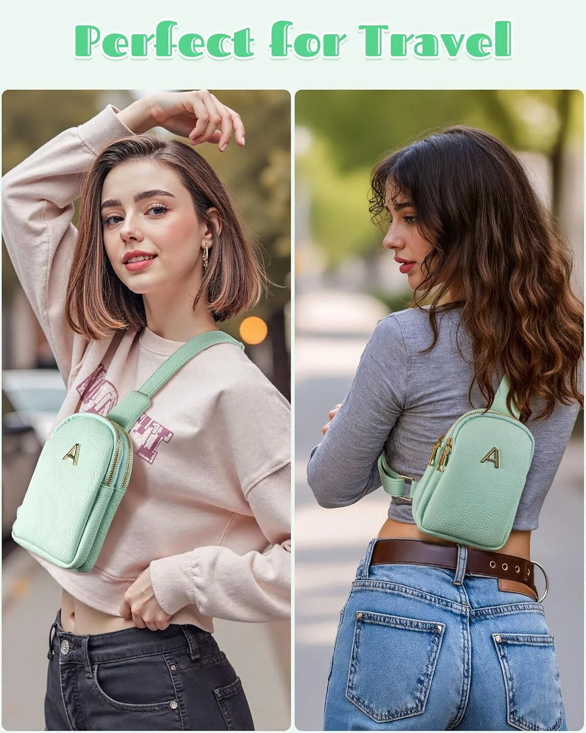 Gifts for 8 9 10 11 12 13 14 15 16 Year Old Girls, Initial Girls Crossbody Bag, Graduation Gifts for 5th 8th Grade, Birthday Gifts for Daughter Granddaughter, Tween Teen Girls Trendy Stuff