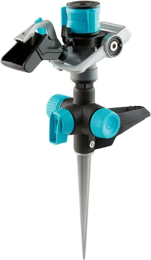 Gilmour 832033-1001 Hybrid Imp Sprinkler, Medium Duty Impact Spike