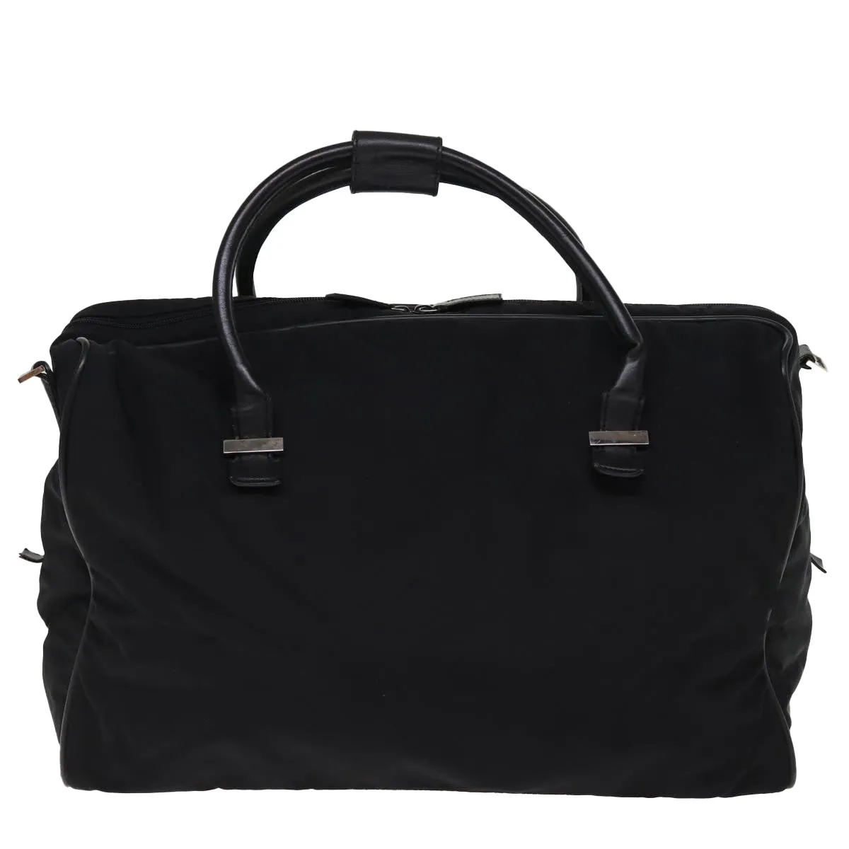 GUCCI Boston Bag Nylon 2way Black 74476