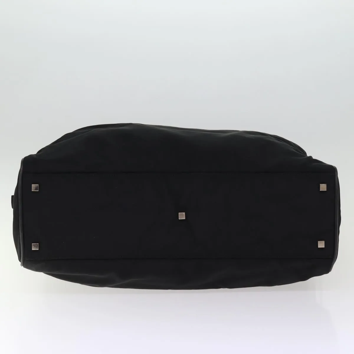 GUCCI Boston Bag Nylon 2way Black 74476