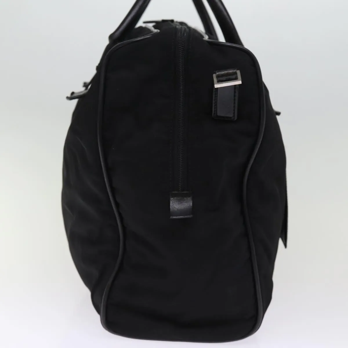 GUCCI Boston Bag Nylon 2way Black 74476