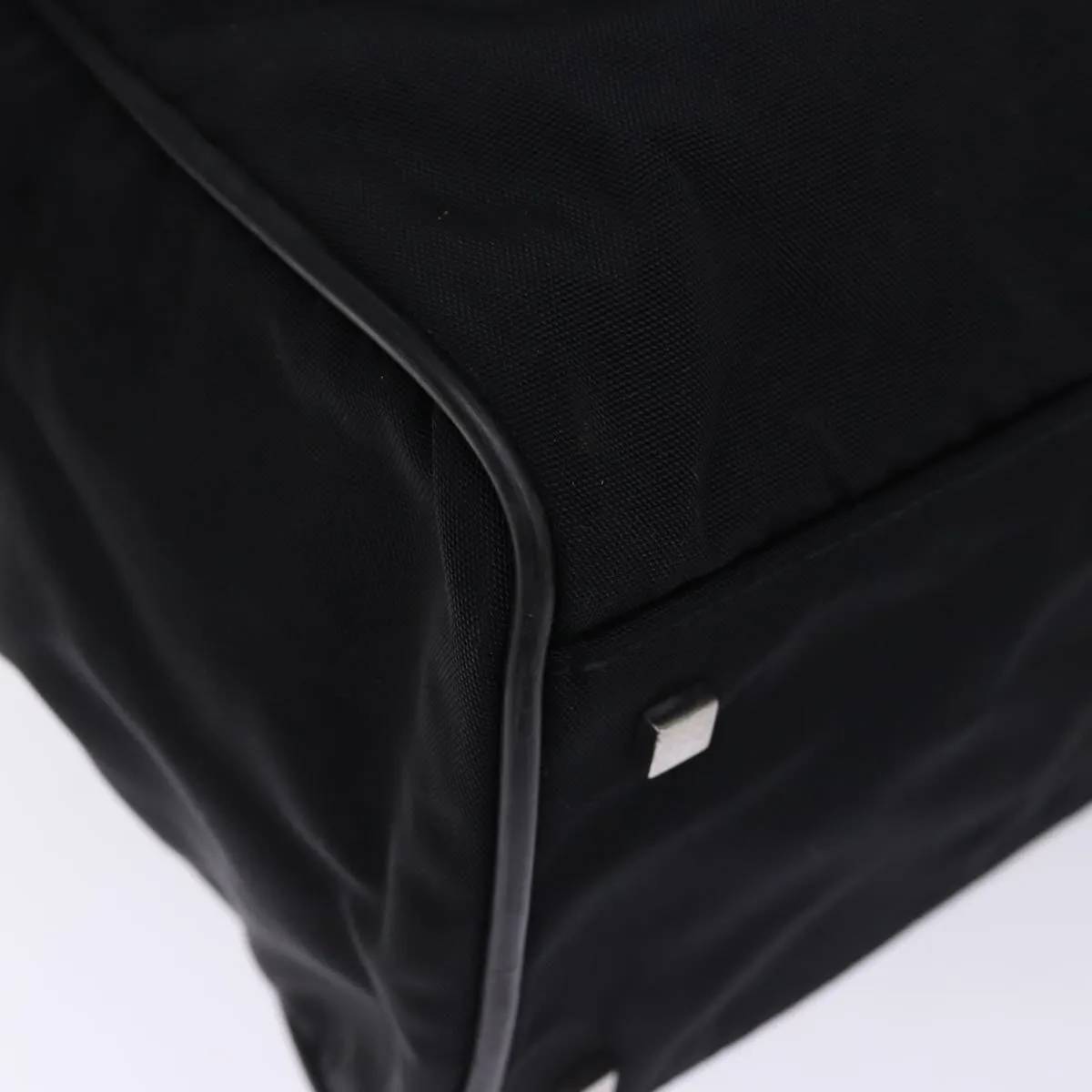 GUCCI Boston Bag Nylon 2way Black 74476