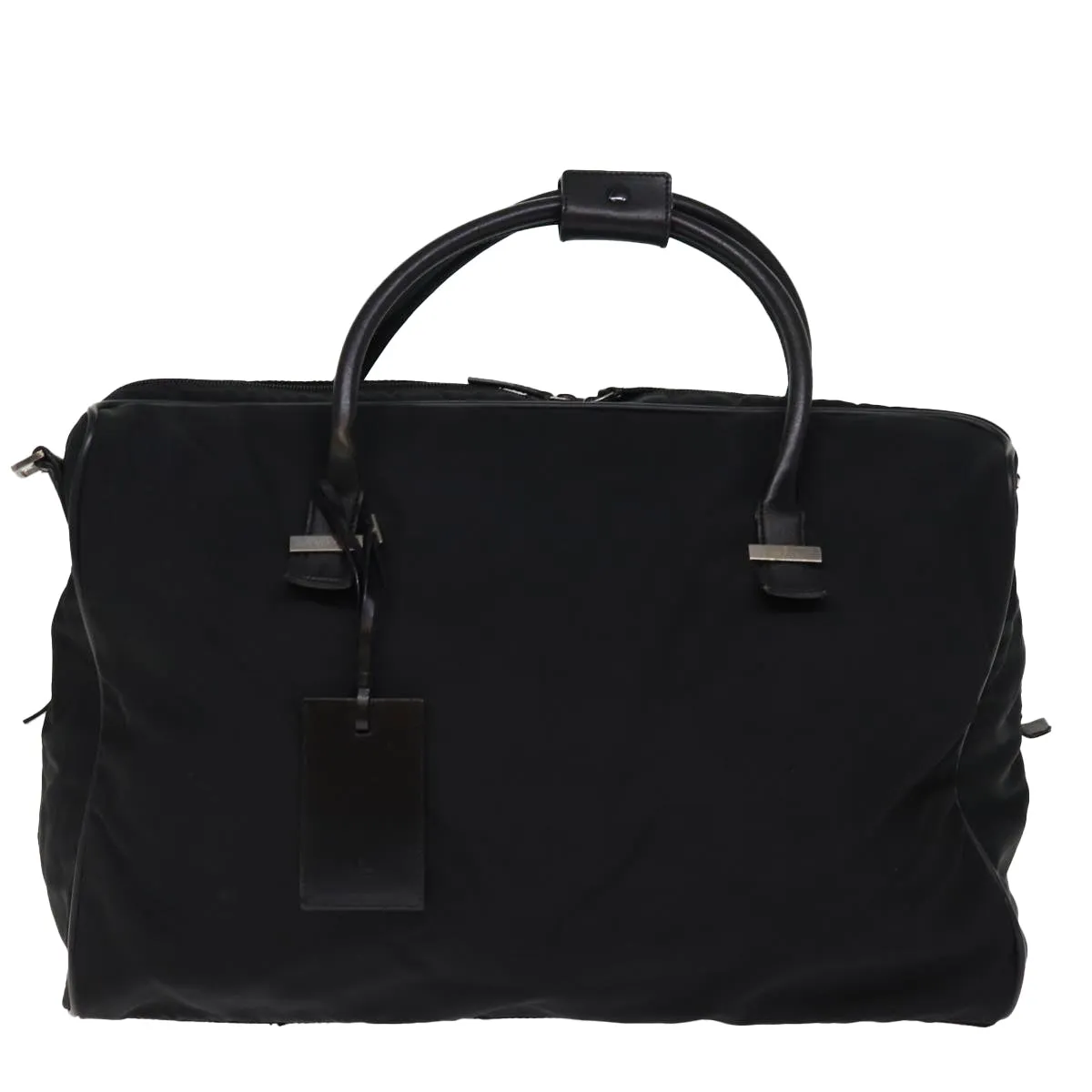 GUCCI Boston Bag Nylon 2way Black 74476