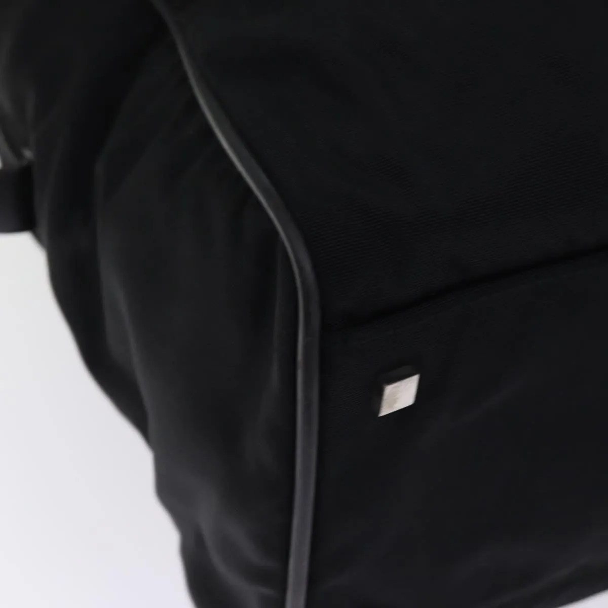 GUCCI Boston Bag Nylon 2way Black 74476