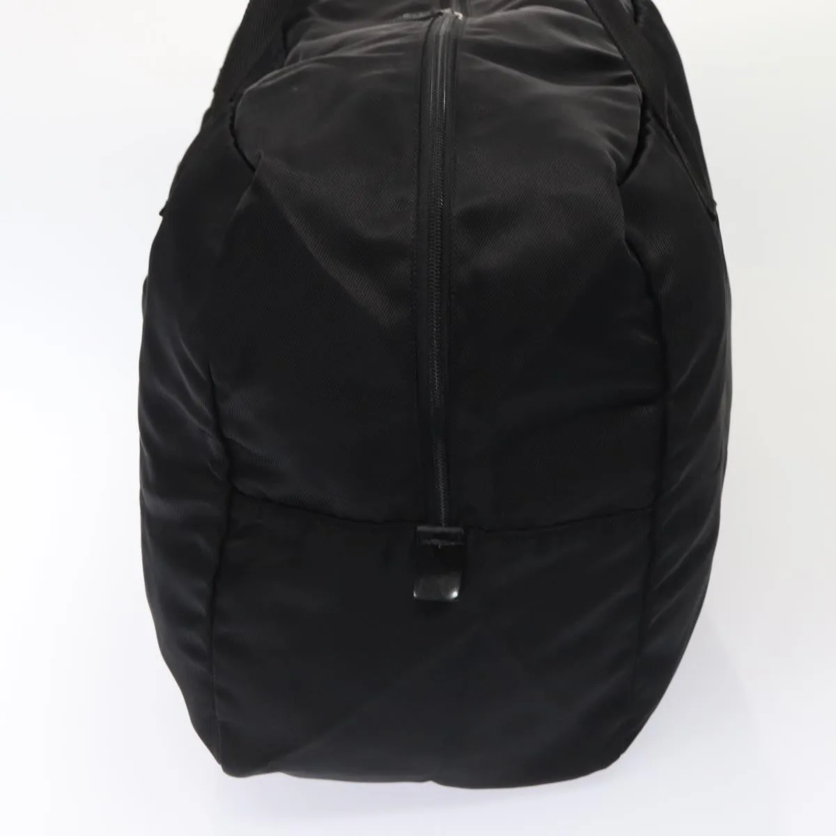 GUCCI Boston Bag Nylon Black Silver 012 0389 002058 86461
