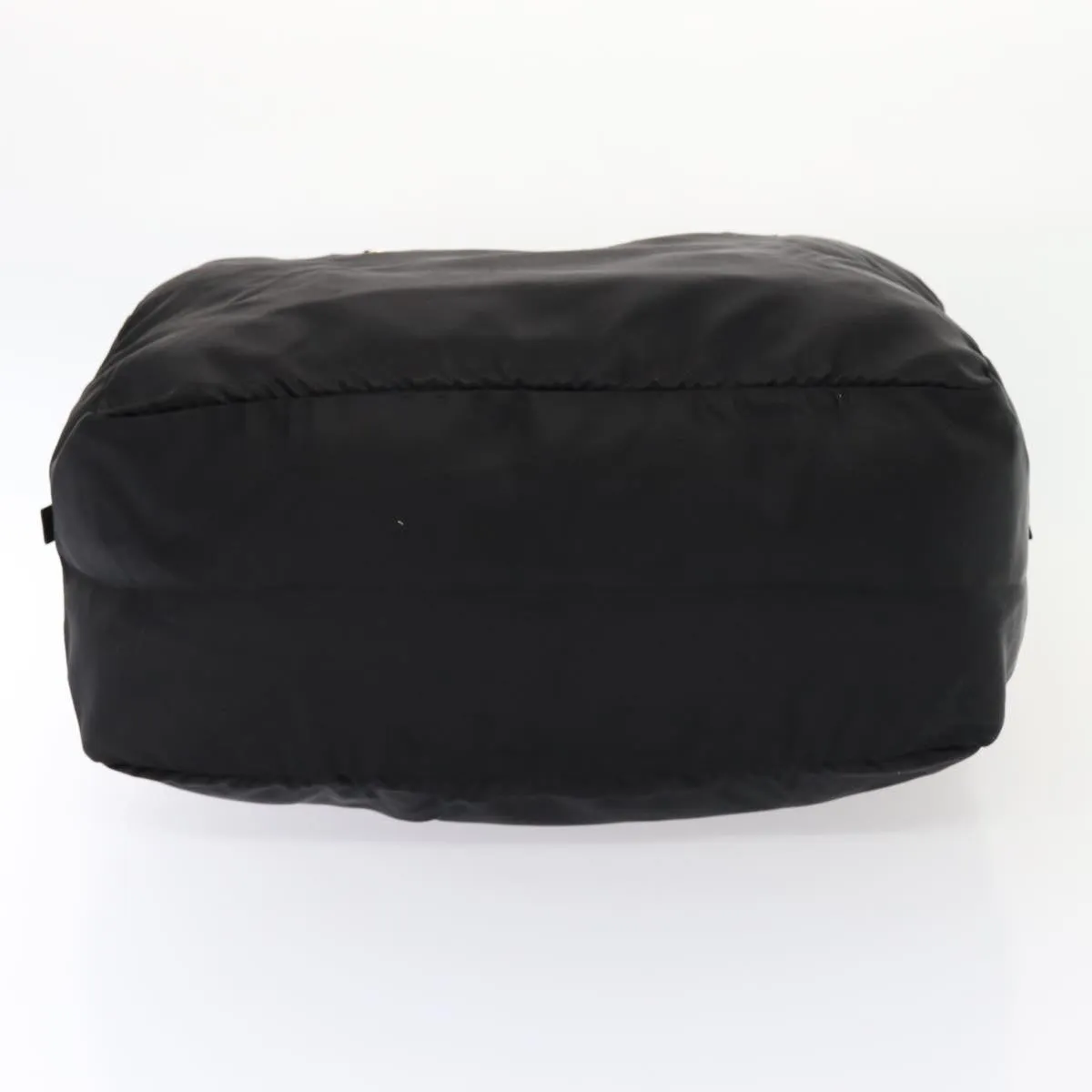 GUCCI Boston Bag Nylon Black Silver 012 0389 002058 86461