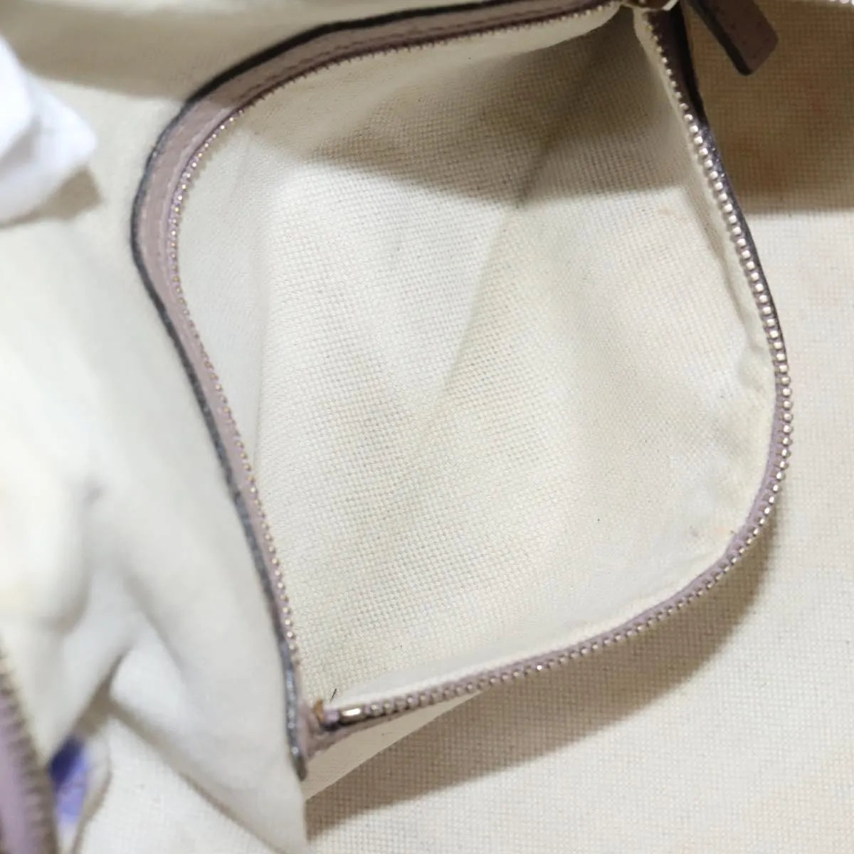 GUCCI GG Canvas Sherry Line Boston Bag 2way Beige Pink Red 269876 Auth EC526