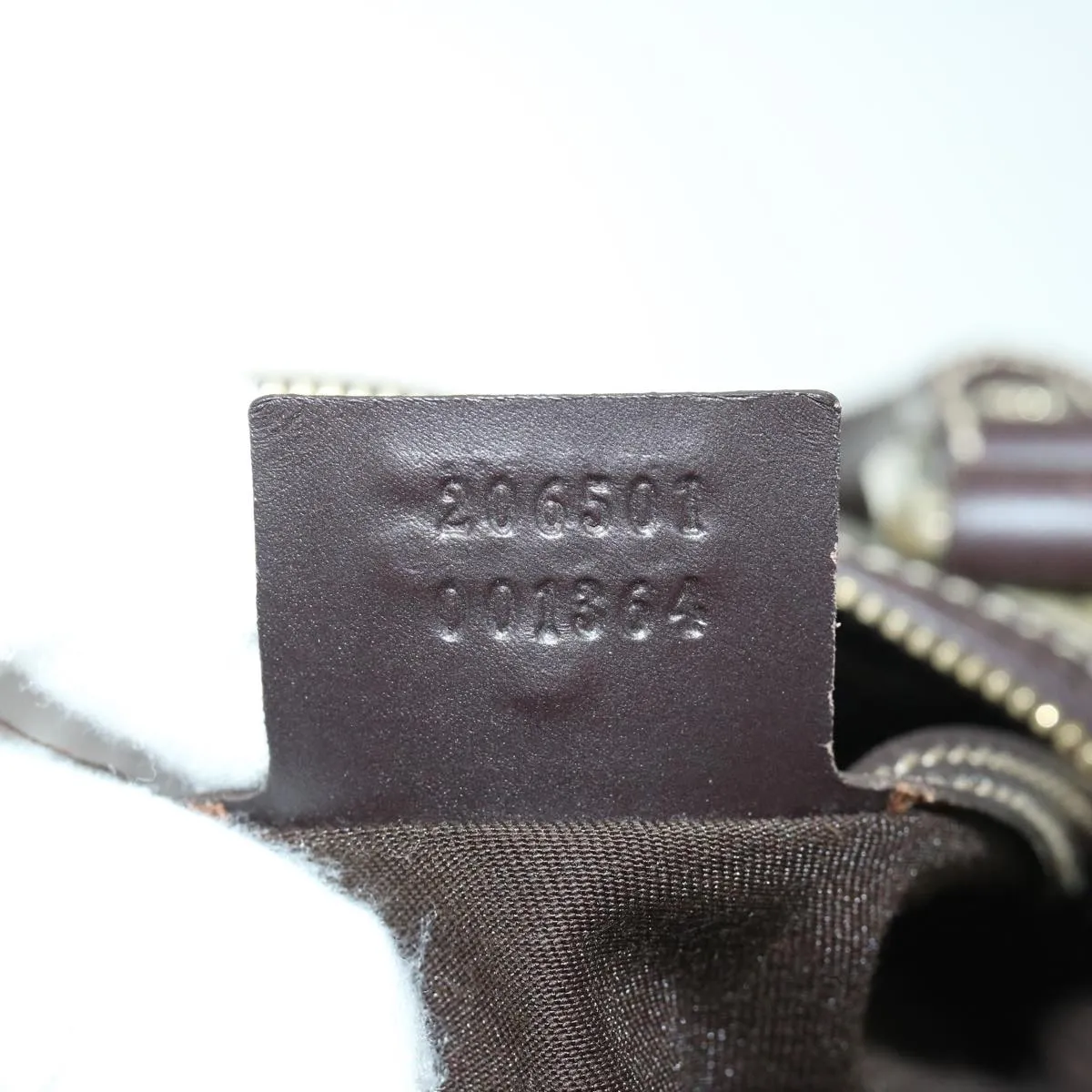 GUCCI GG Supreme Boston Bag PVC Beige 206501 66607