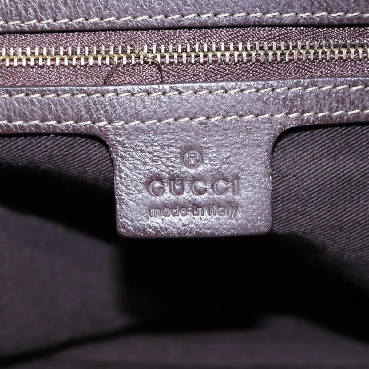 GUCCI Horsebit GG Canvas Boston Bag Beige 159398 mr355
