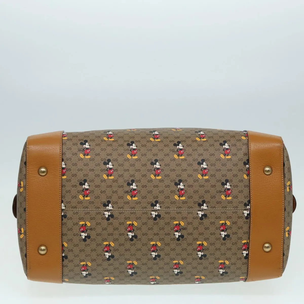 GUCCI Micro GG Supreme Disney Collaboration Bag PVC Brown 547953 83984