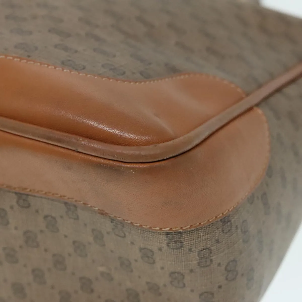 GUCCI Micro GG Supreme Mini Boston Bag PVC Beige 002 084 0033 ki4936