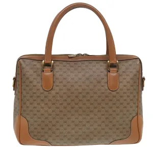 GUCCI Micro GG Supreme Mini Boston Bag PVC Beige 002 084 0033 ki4936