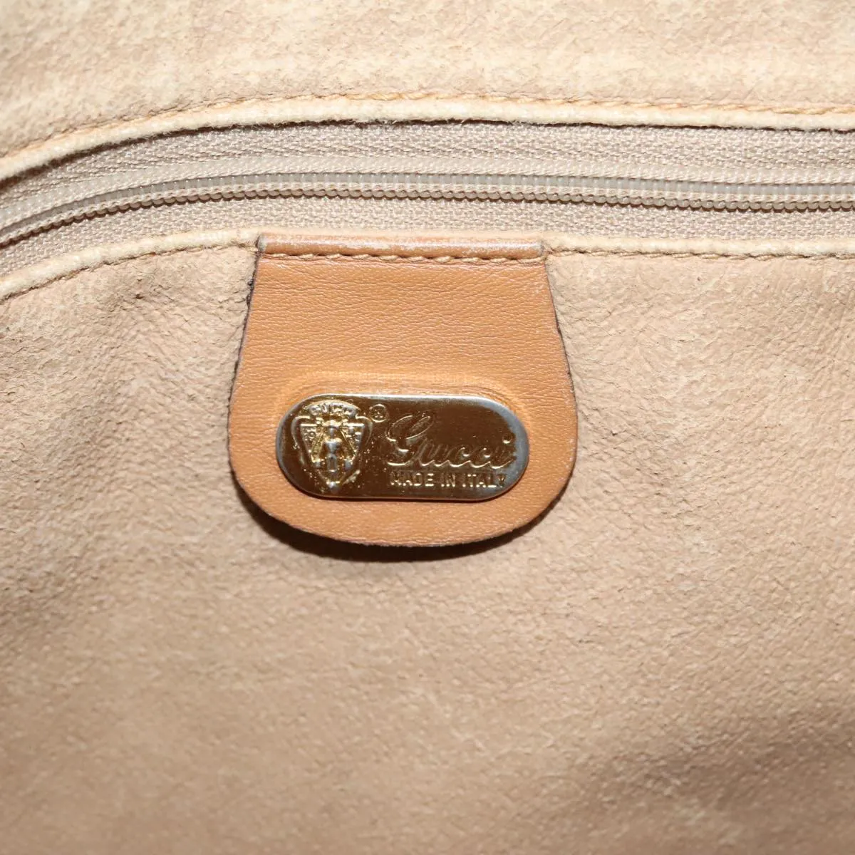 GUCCI Micro GG Supreme Mini Boston Bag PVC Beige 002 084 0033 ki4936