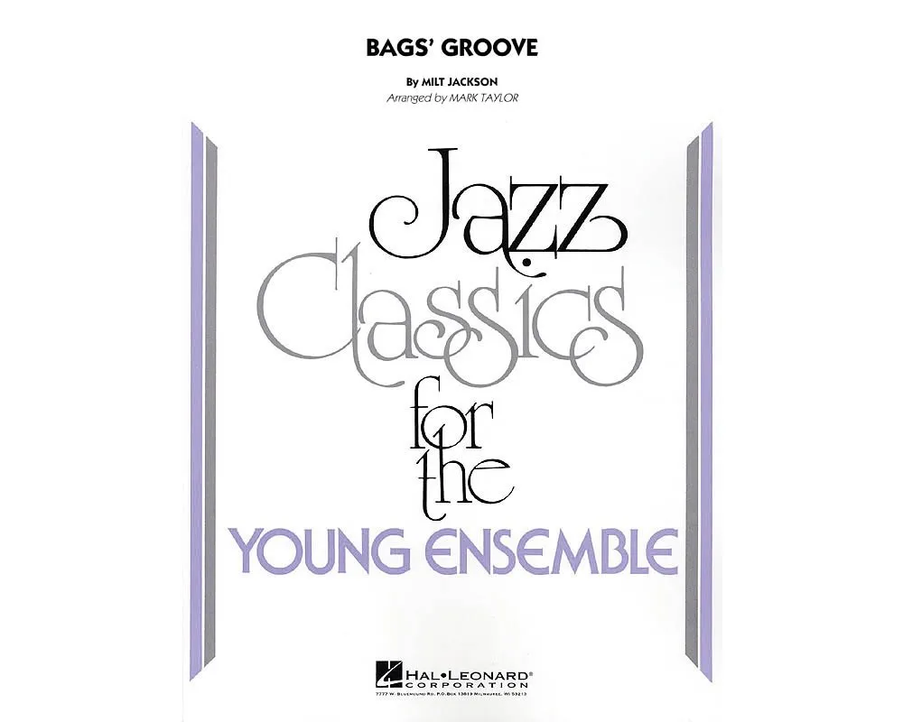 Hal Leonard Bags' Groove Jazz Band Level 3 Arranged by Mark Taylor Sheet music – January 1, 2013