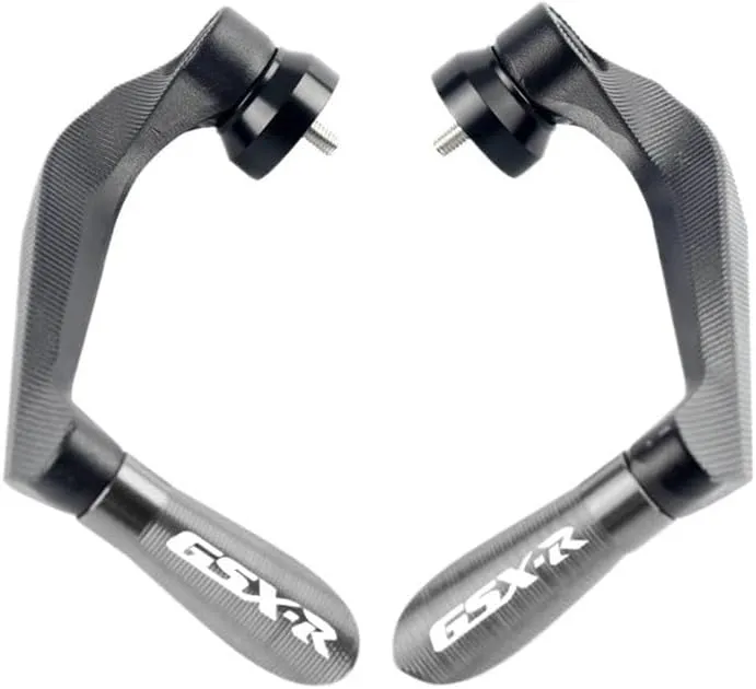 Handguard GSXR Motorcycle Handlebar Grips Guard Brake Clutch Levers Guard Protector for Suzuki GSXR 1300 1100 1000 750 600 150, High quality black