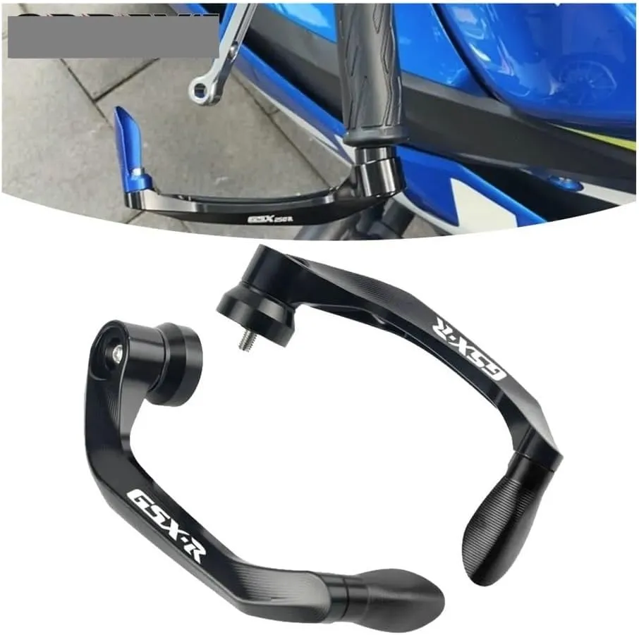 Handguard GSXR Motorcycle Handlebar Grips Guard Brake Clutch Levers Guard Protector for Suzuki GSXR 1300 1100 1000 750 600 150, High quality black