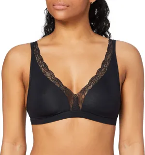 HANRO Women's 72431 Cotton Lace Soft Cup Bra