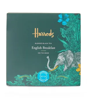 Harrods, No.14 English Breakfast Tea (100 Tea Bags)