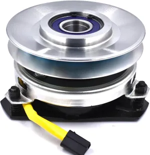 HD Switch 5215-140 High Torque Billet Pulley Upgrade Electric PTO Clutch fits Husqvarna AYP Poulan Craftsman Direct Replacement for Warner 5215-140 OEM Upgrade