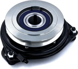 HD Switch High Torque 175ftlb (OEM 150) BIGBearing Billet Pulley PTO Clutch 701979 for Lesco - Replaceable Wire Harness OEM Upgrade 5.35" Pulley CCW 1.125" Crankshaft