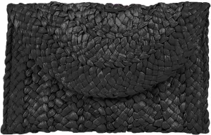 HJMND Women's Straw Clutch Woven Purse Summer Beach Bags Envelope Wallet Straw Bag