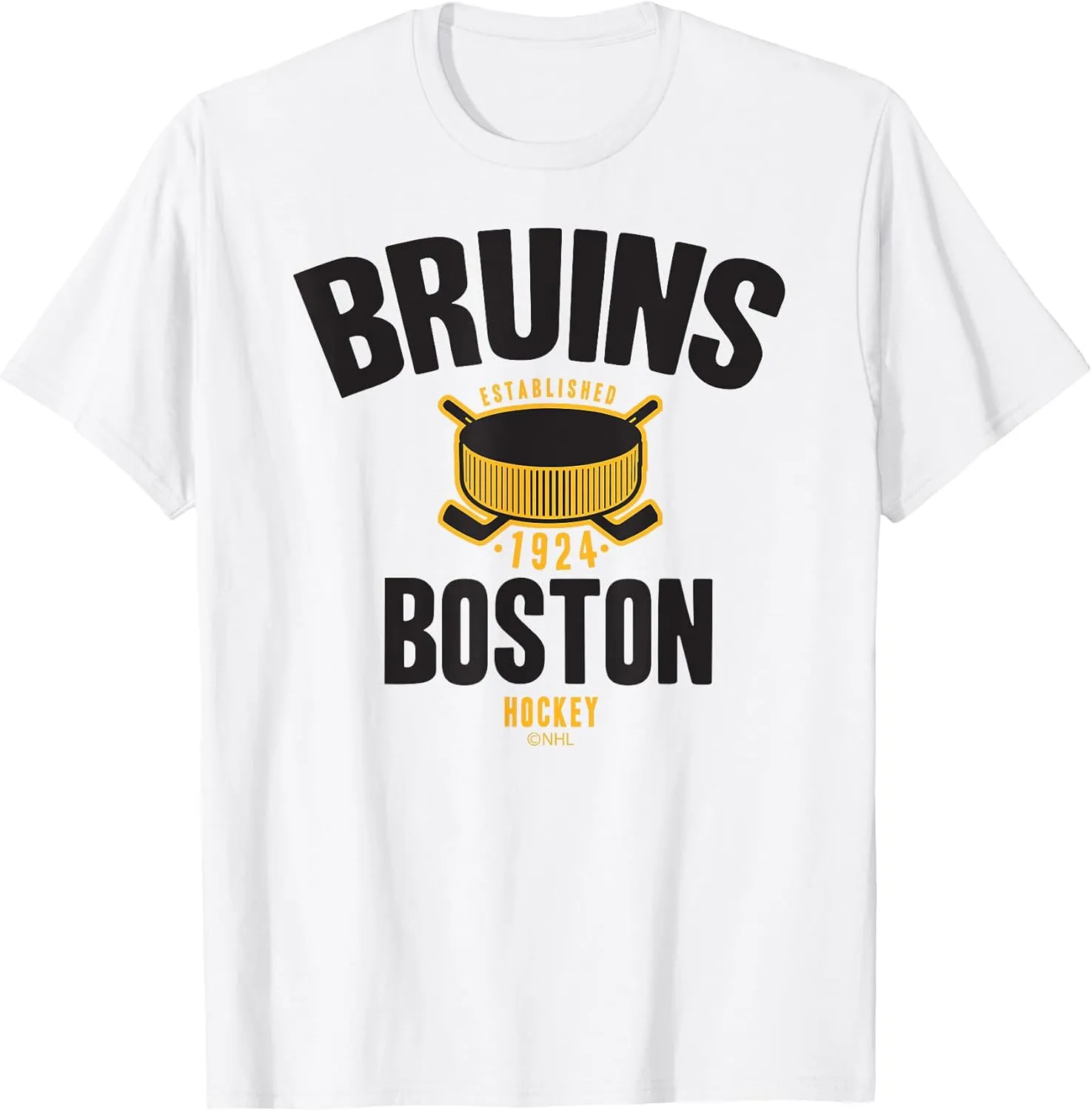Hockey Puck White Officially Licensed T-Shirt