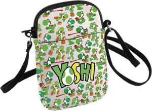 HOLLP Crossbody Bag Video Gamer Inspired Gift Green Dinosaur Egg Small Sling Bag