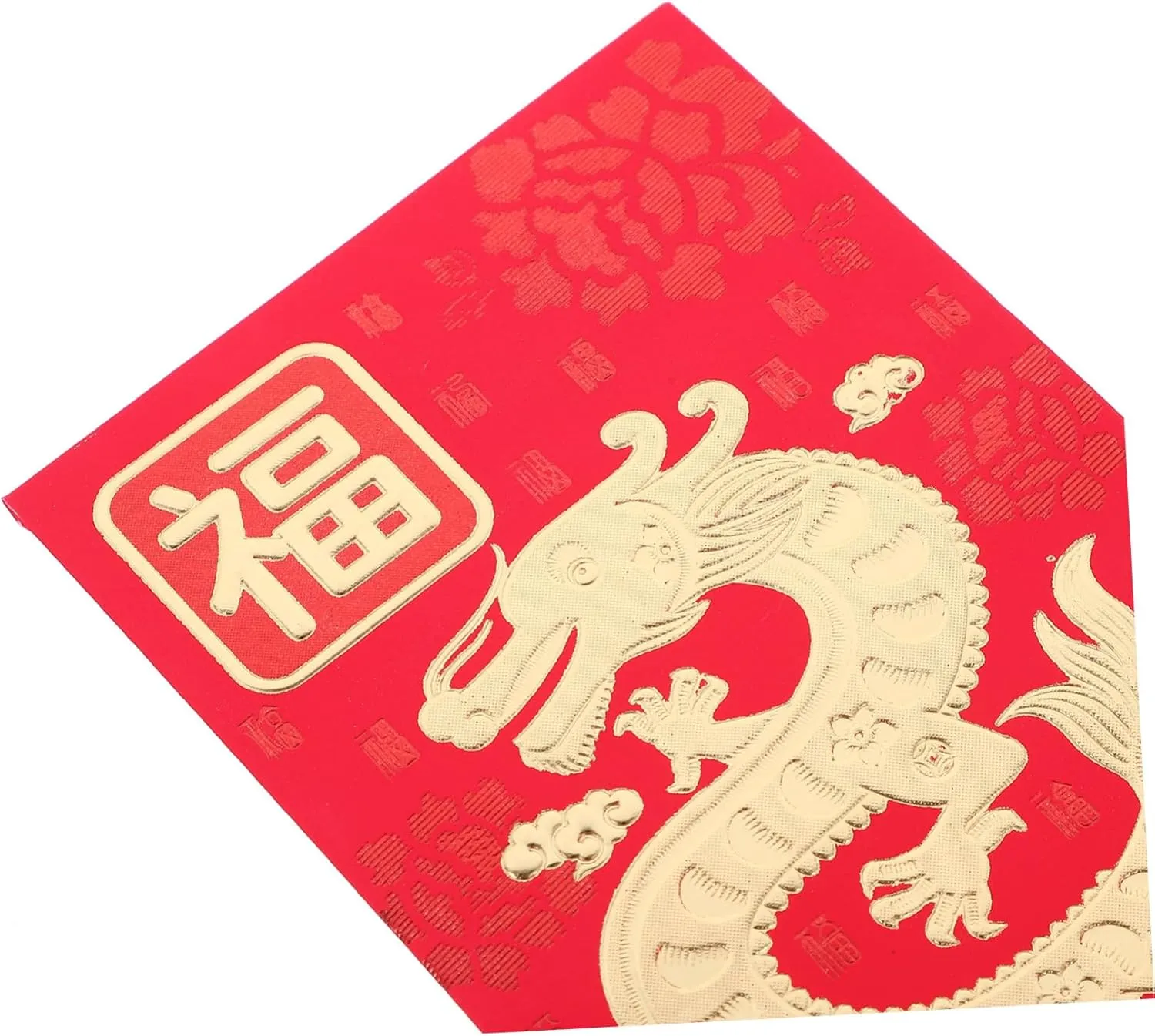 Home Seeker 30 Envelopes New Year Envelopes Red Money Pocket Year Dragon Red Envelope 2024 Money Bag Festival Red Envelope Dragon Pattern Envelope Wallet 3D Paper Home Pool