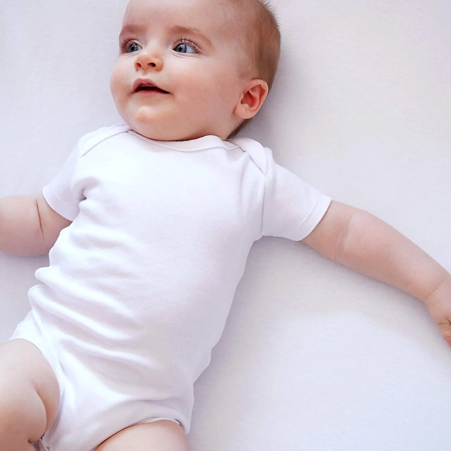 HonestBaby Baby Boys' 5-pack Long Sleeve Bodysuits One-piece 100% Organic Cotton for Infant Baby Boys', Unisex