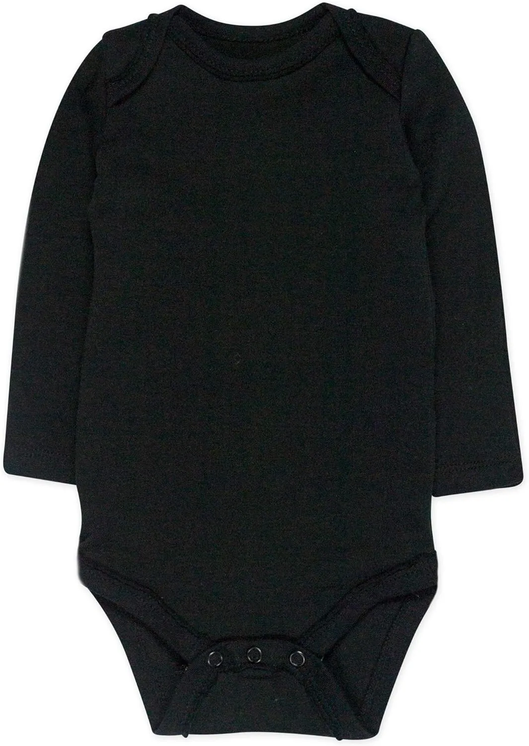 HonestBaby Baby Boys' 5-pack Long Sleeve Bodysuits One-piece 100% Organic Cotton for Infant Baby Boys', Unisex