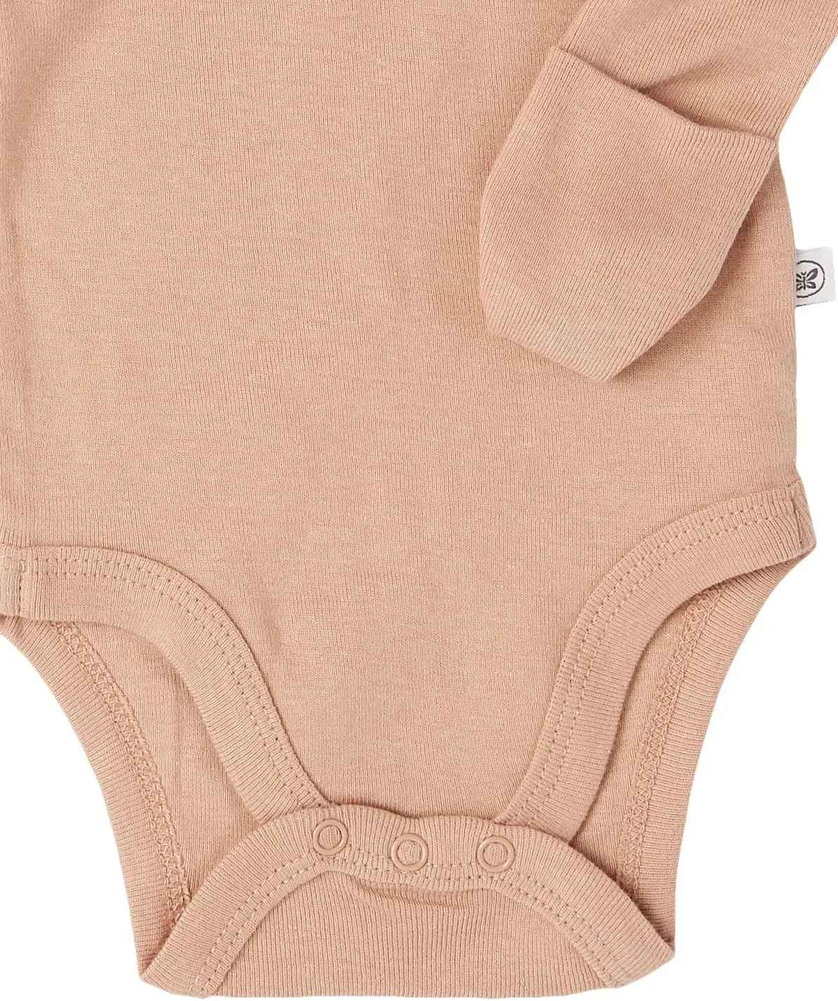 HonestBaby Baby Boys' 5-pack Long Sleeve Bodysuits One-piece 100% Organic Cotton for Infant Baby Boys', Unisex