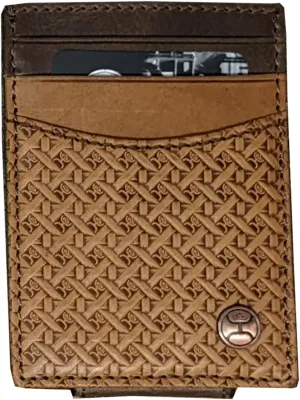 HOOEY Leather Men's Money Clip