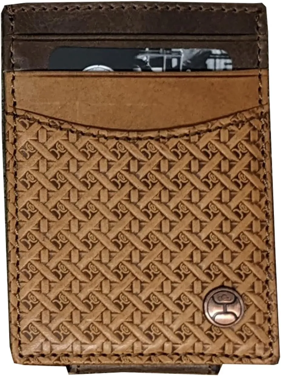 HOOEY Leather Men's Money Clip