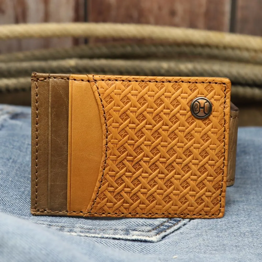 HOOEY Leather Men's Money Clip