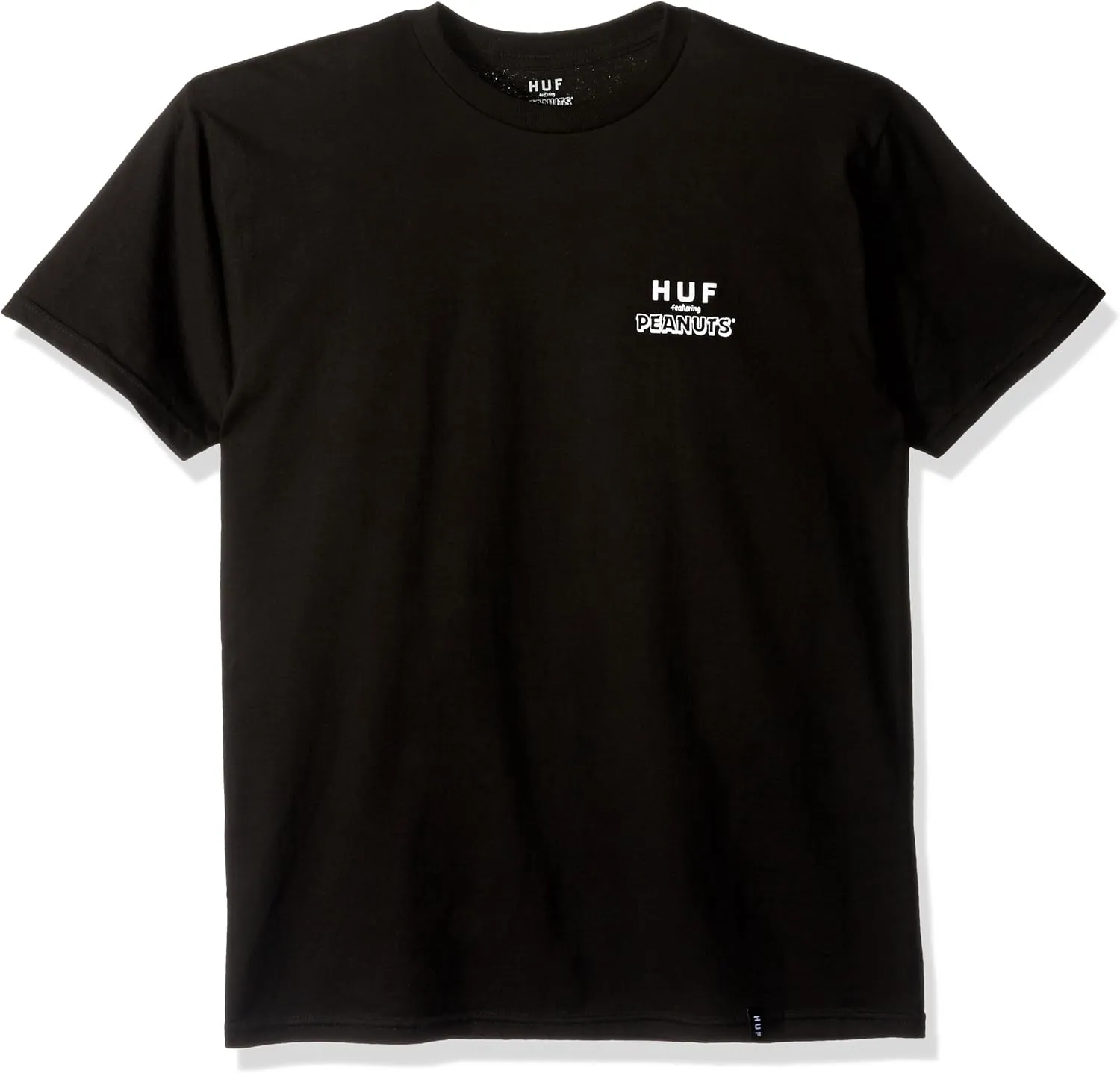 HUF Men's Spike Classic H Tee, Black, 2XL