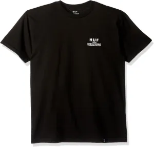 HUF Men's Spike Classic H Tee, Black, 2XL